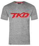 TKD shirt grå/rød (Herre)